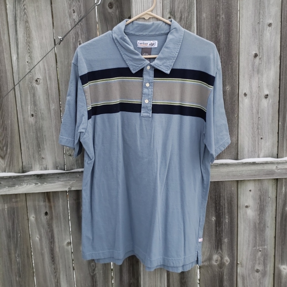 Blue Polo Shirt by Urban Pipeline